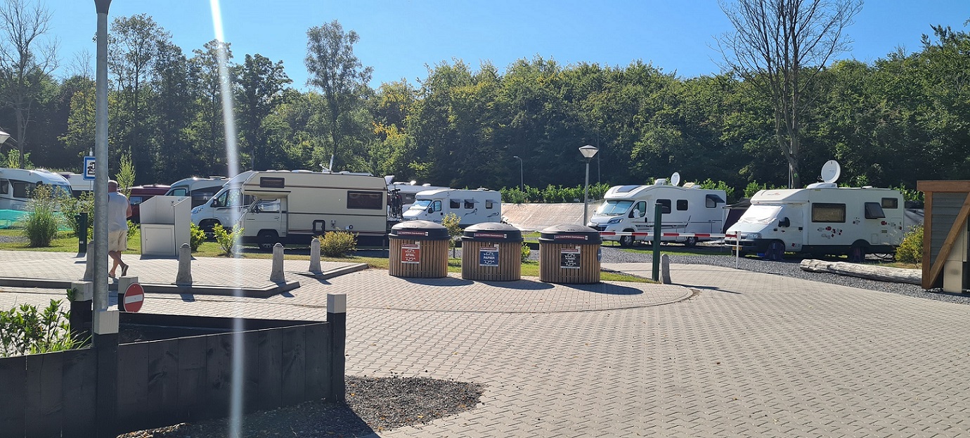 new camper park at Vakantiepark 't Urkerbos