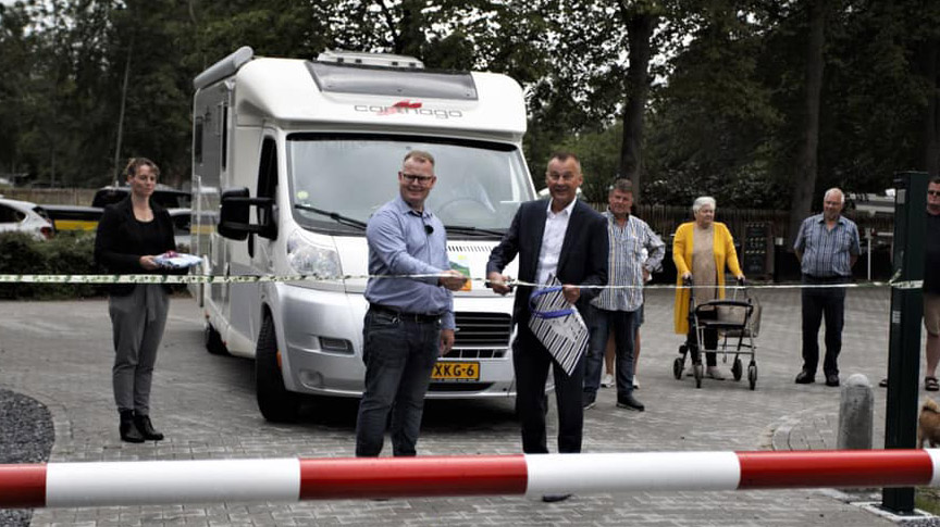 In de media: Volautomatisch camperpark geopend bij Vakantiepark 't Urkerbos
